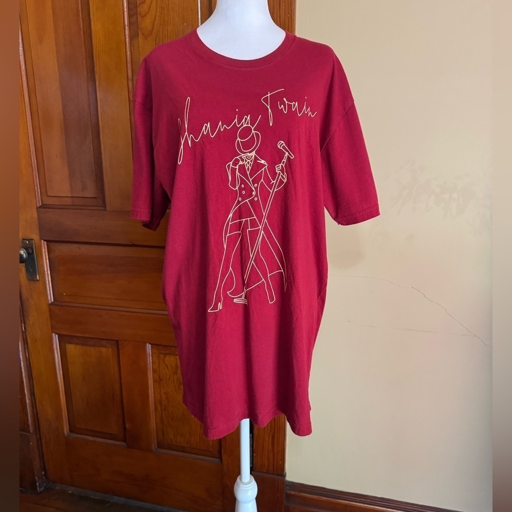Shania Twain Now Tour Concert Tee Size XL 100% Cotton